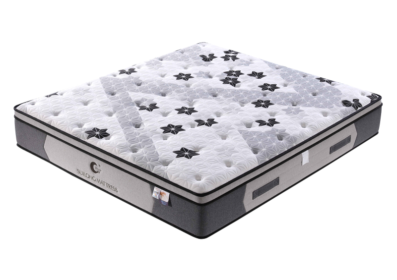High Quality Euro-top Latex Medium Firm Innerspring Mattress 