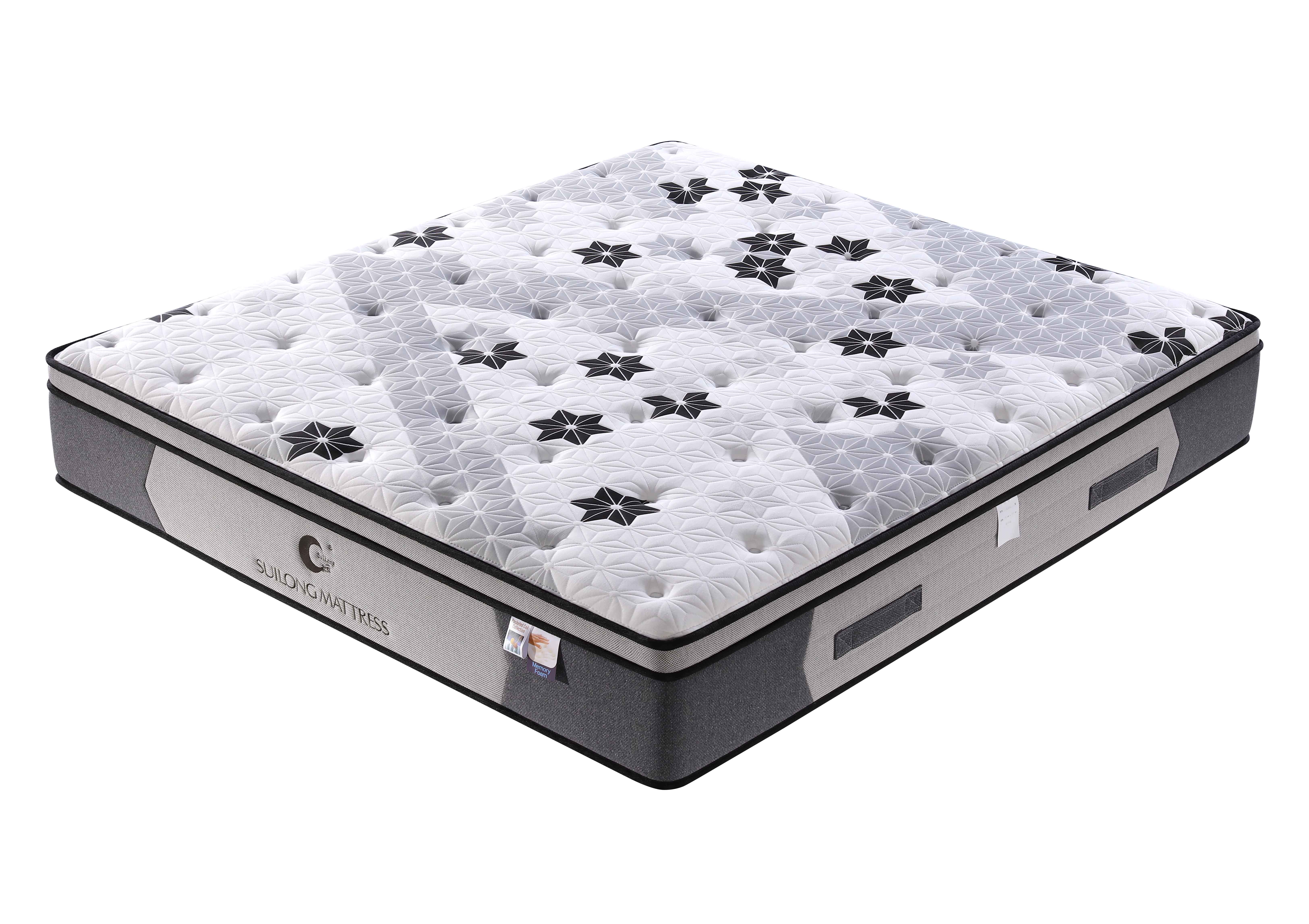 High Quality Euro-top Latex Medium Firm Innerspring Mattress 