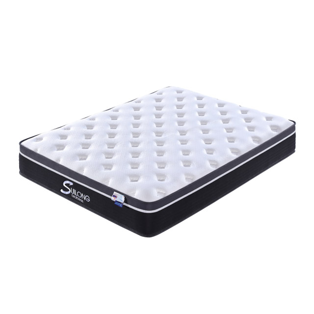 Cooling Bedroom Roll Packing Pocket Spring Mattress 