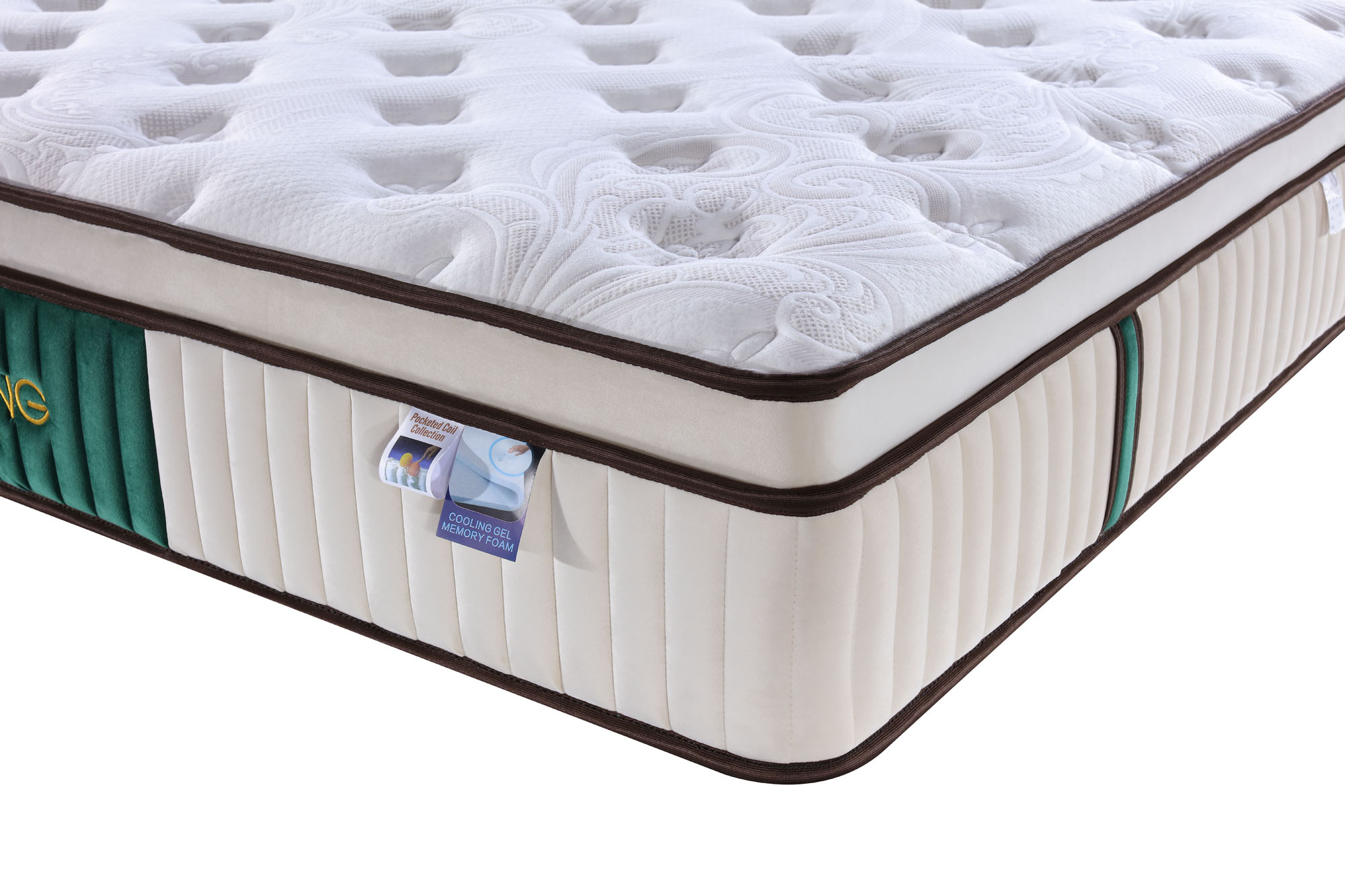  Gel Memory Foam Soft Bedroom Mattress Supplier