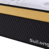 Memory Foam Natural Latex Euro Top Pocket Spring Mattress for Home