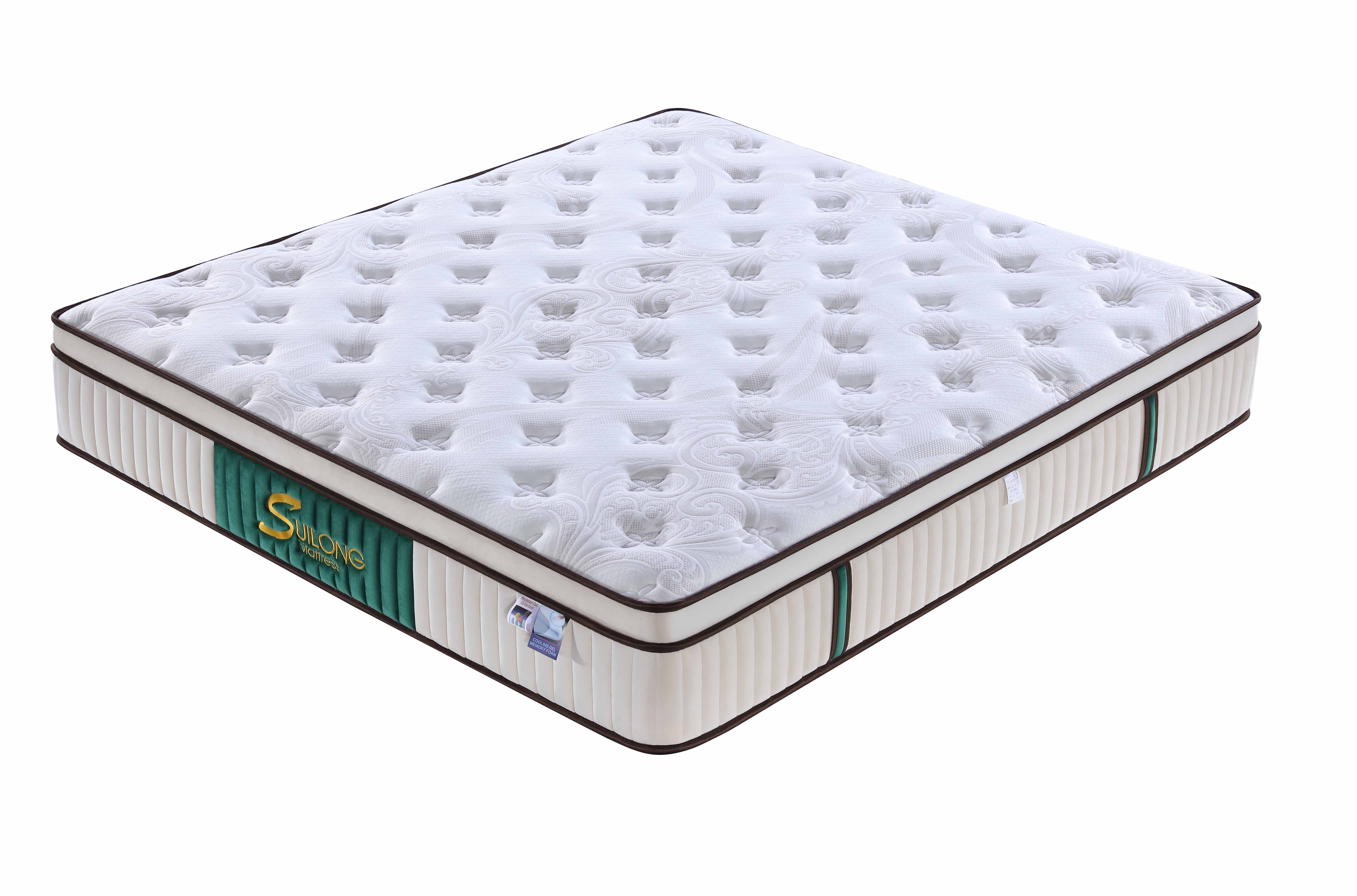  Gel Memory Foam Soft Bedroom Mattress Supplier