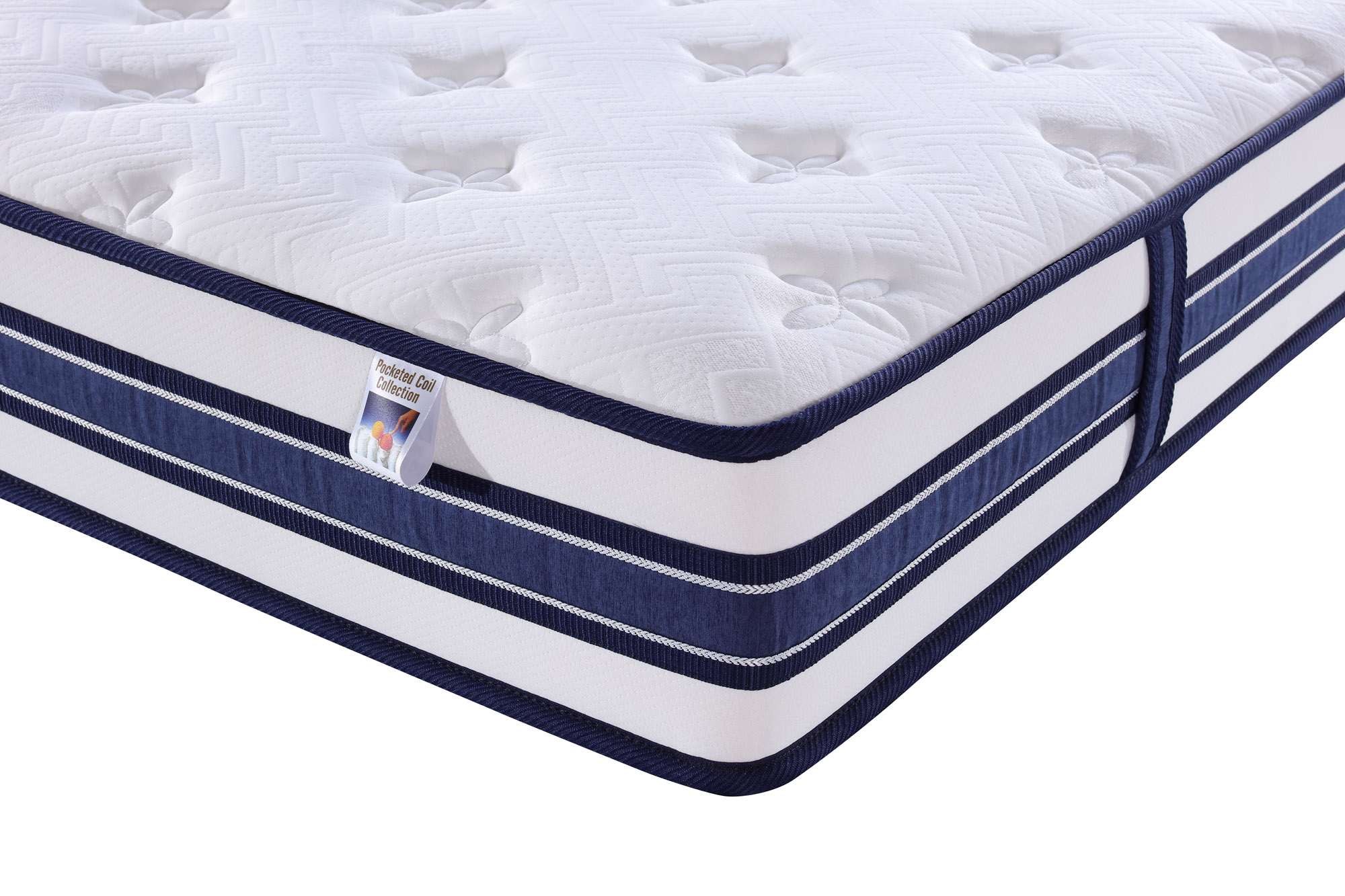 Roll Packing Medium Edge Support Guest Room Mattress