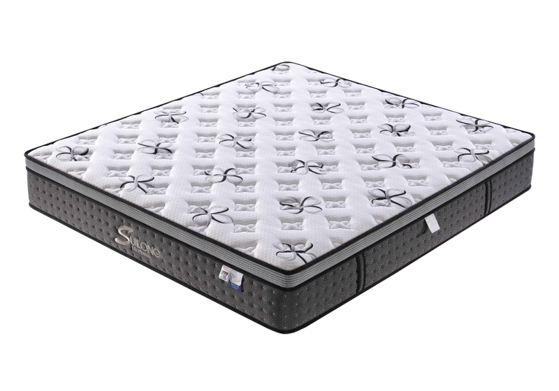 Luxury Suites Wool Latex Edge Support Mini Pocket Spring Mattress