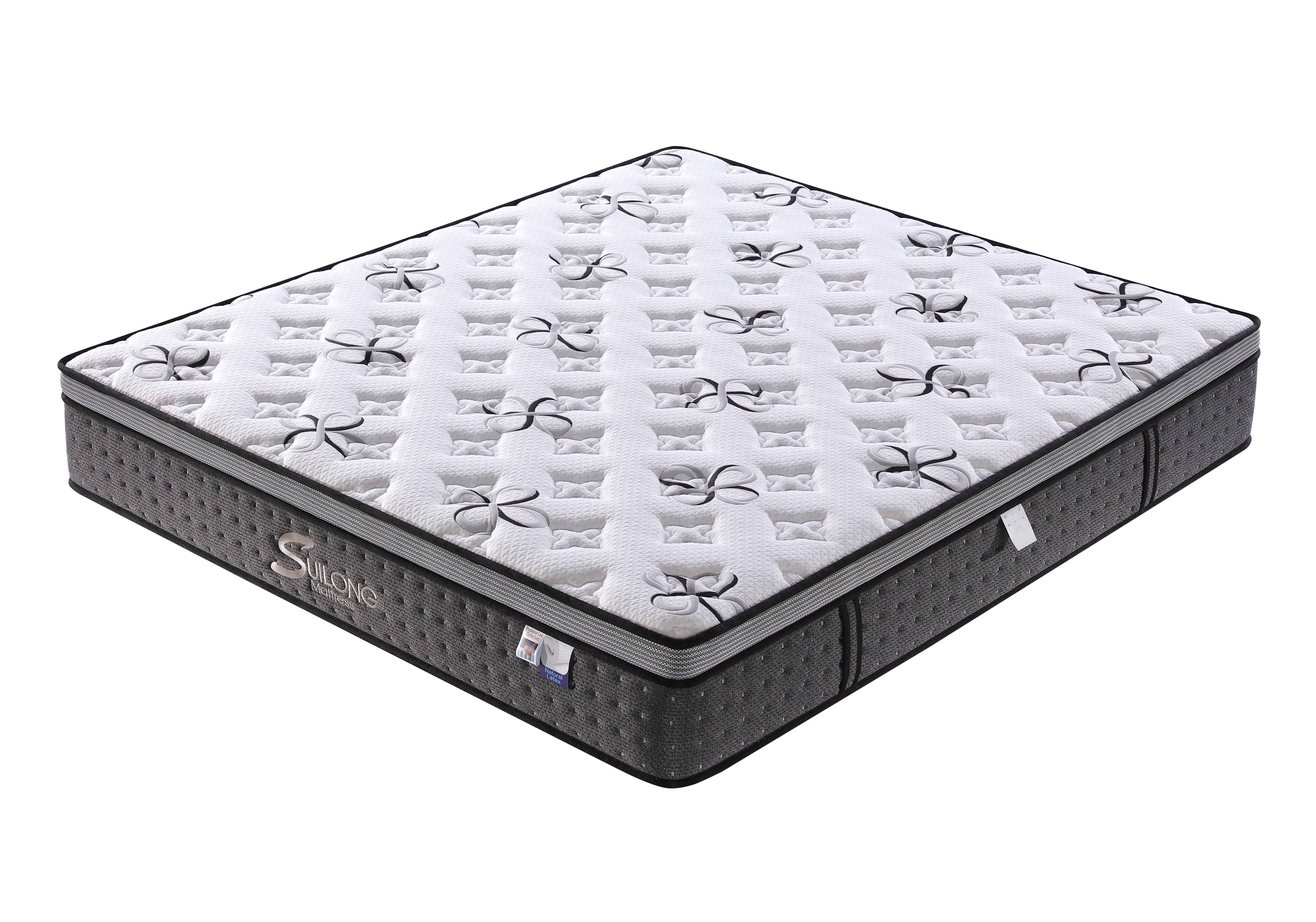 Luxury Suites Wool Latex Edge Support Mini Pocket Spring Mattress