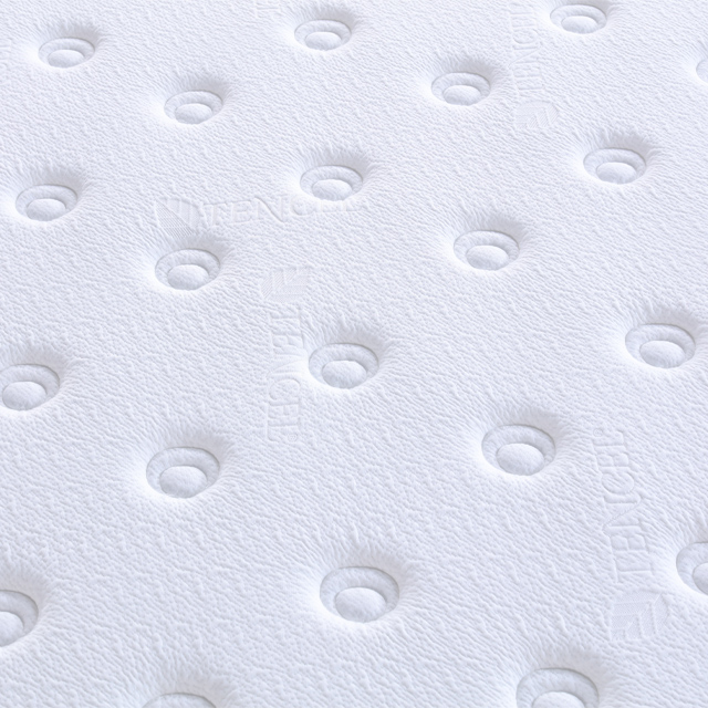 Gel Memory Foam Knitted Fabric Breathable Pillow Top Mattress 