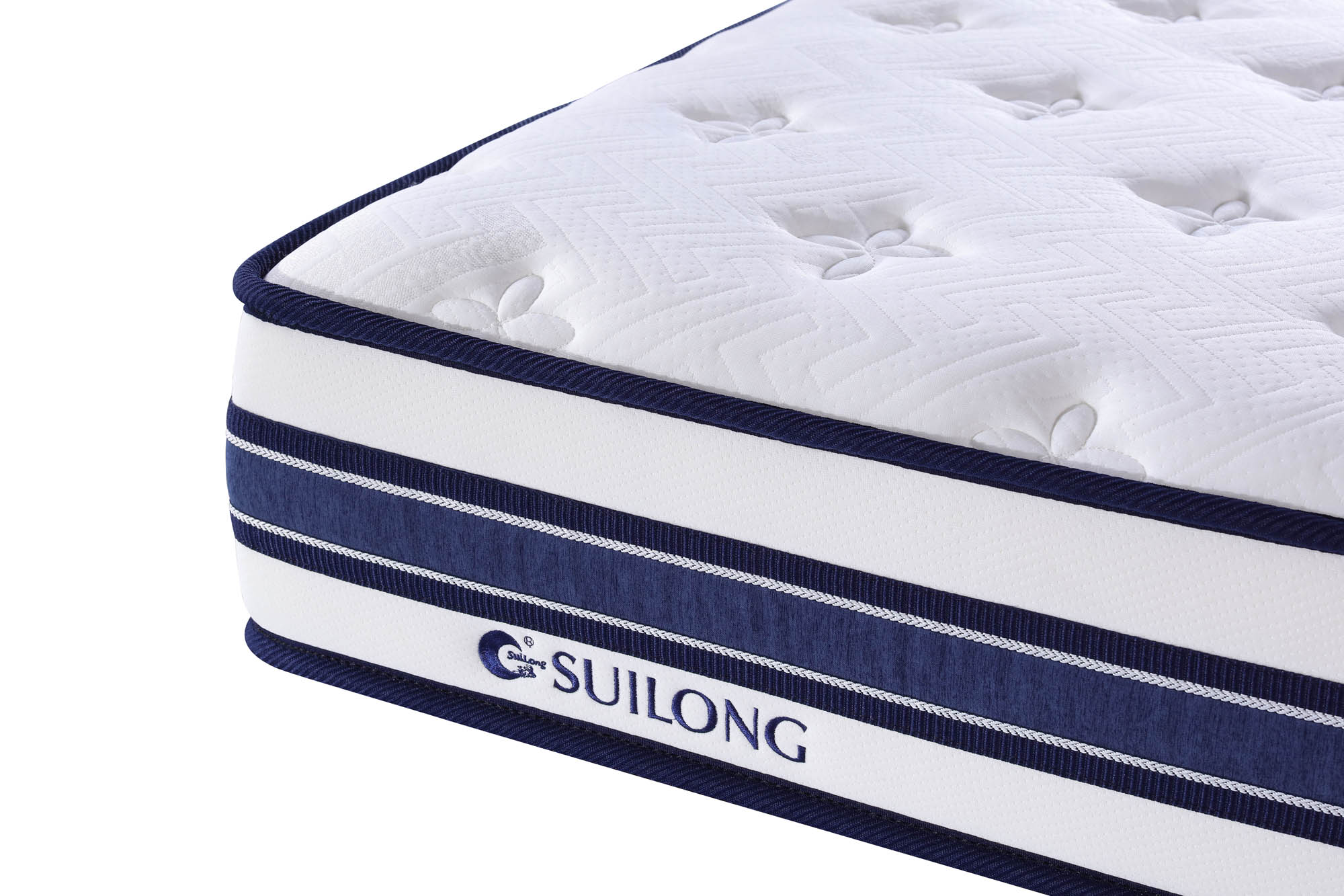 Roll Packing Medium Edge Support Guest Room Mattress