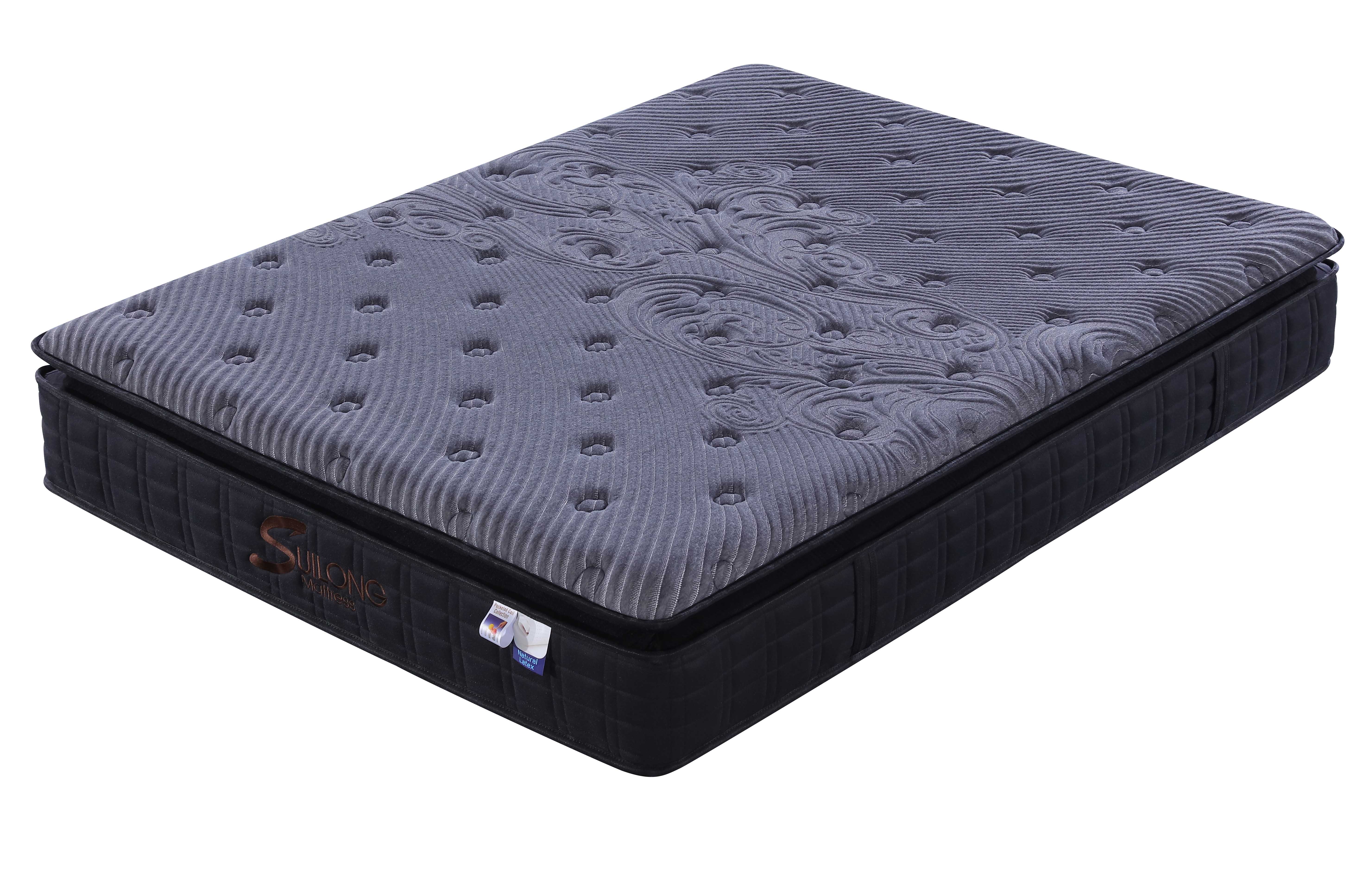 Medium Firm Comfortable Latex Zoned Spring Mattress 