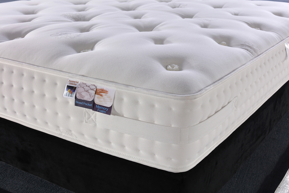 Luxury Suites 3 Zones Memory Foam Firmer Edge Hybrid Mattress