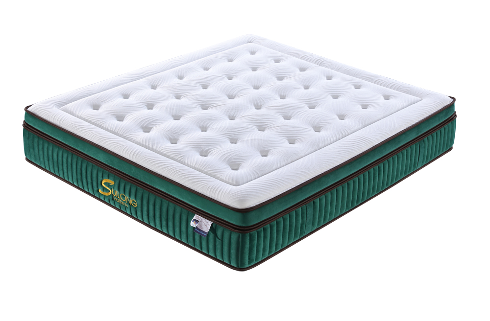 Full Size Box Top Desgin Luxury Micro Coil Soft Mattress 