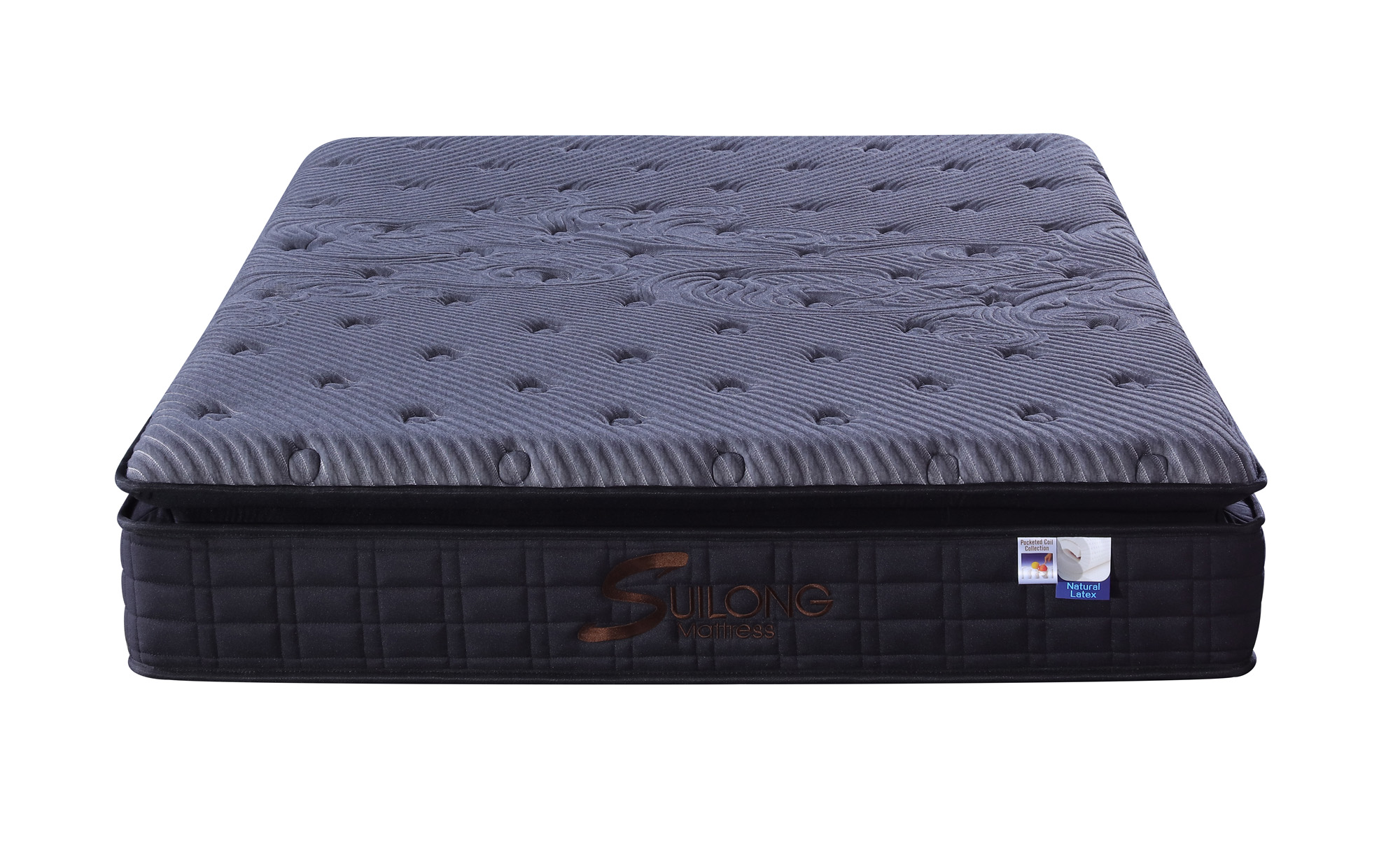 Medium Firm Comfortable Latex Zoned Spring Mattress 