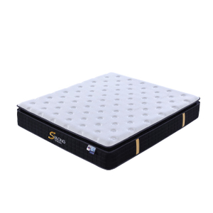 Gel Memory Foam Knitted Fabric Breathable Pillow Top Mattress 